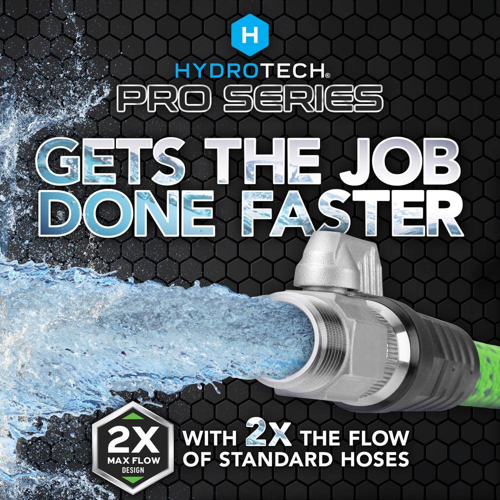Hydrotech 5558C3 Pro Series 3 4 in. Diameter x 50 ft. Expandable Garden Water Hose1