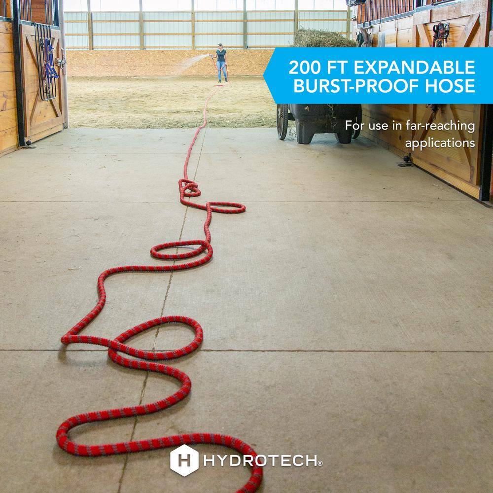 Hydrotech 5595C3 ProSeries Expandable 3 4 in. Diameter x 200 ft. Garden Water Hose6