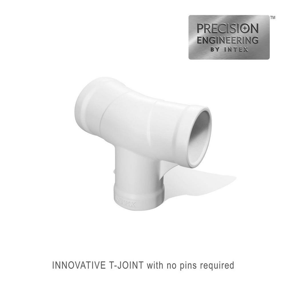 Intex 28201EH-HD 10 ft. Round x 30 in. Deep Metal Frame Soft Sided Above Ground Pool with 330 GPH Filter Pump11