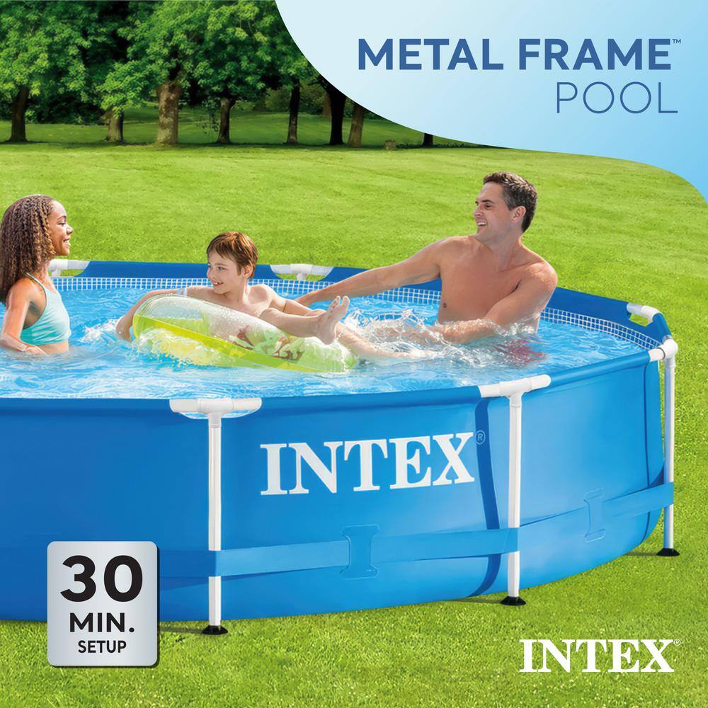 Intex 28210EH-HD 12 ft. x 30 in. Above Ground Swimming Pool (Pump Not Included), Round3