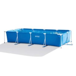 Intex 28273EH-HD 14.75 ft. x 33 in. Rectangular Frame Above Ground Outdoor Backyard Swimming Pool