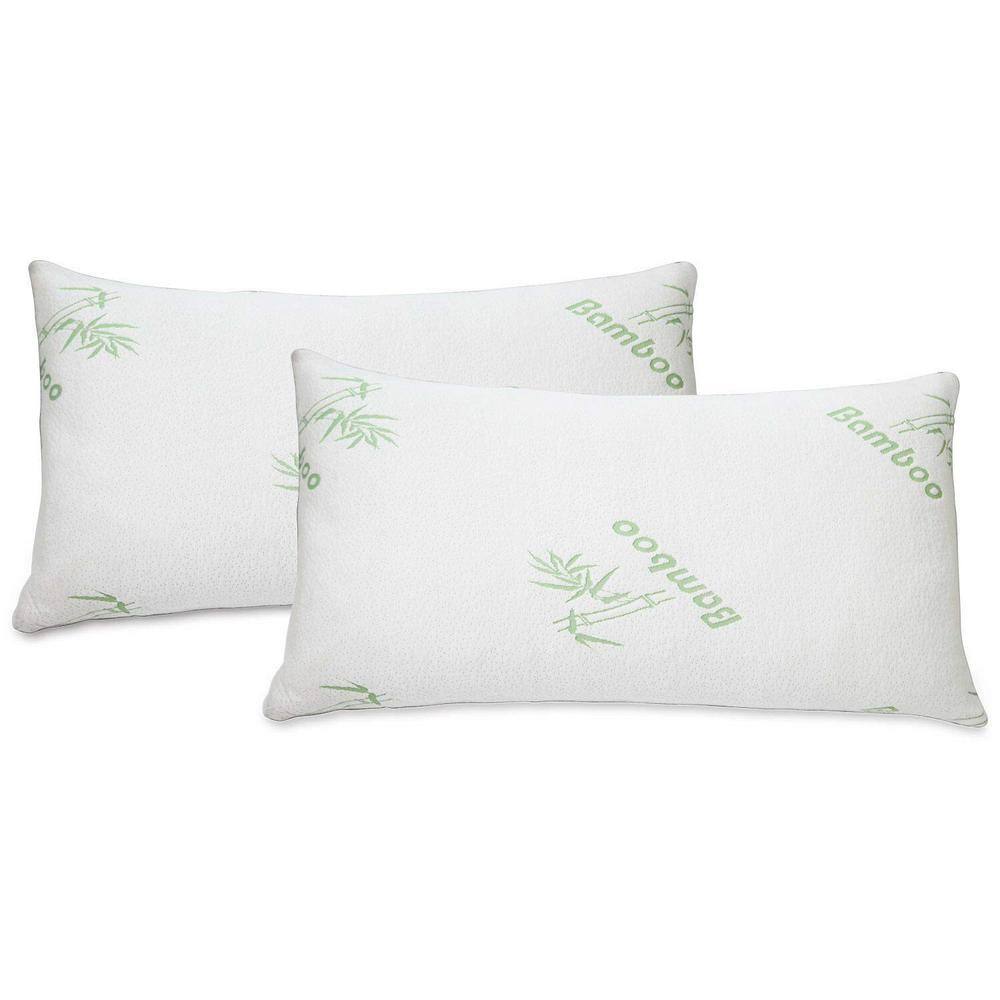 J&V TEXTILES 2PK-5131 Hypoallergenic Memory Foam King Pillow (Set of 2) J&V TEXTILES 2PK-5131 Hypoallergenic Memory Foam King Pillow (Set of 2)