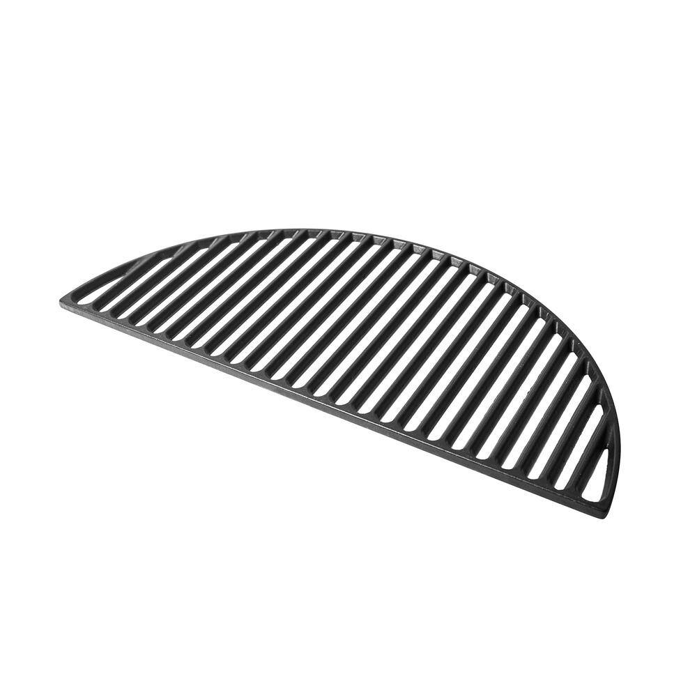 Kamado Joe BJ-HCICG Half Moon Cast Iron Grill Grate for 24 in. Big Joe2