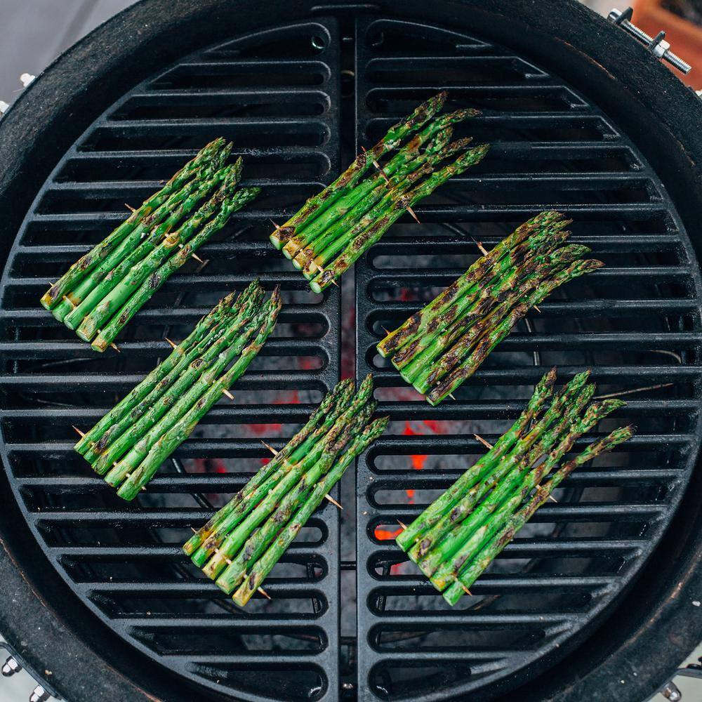 Kamado Joe BJ-HCICG Half Moon Cast Iron Grill Grate for 24 in. Big Joe5