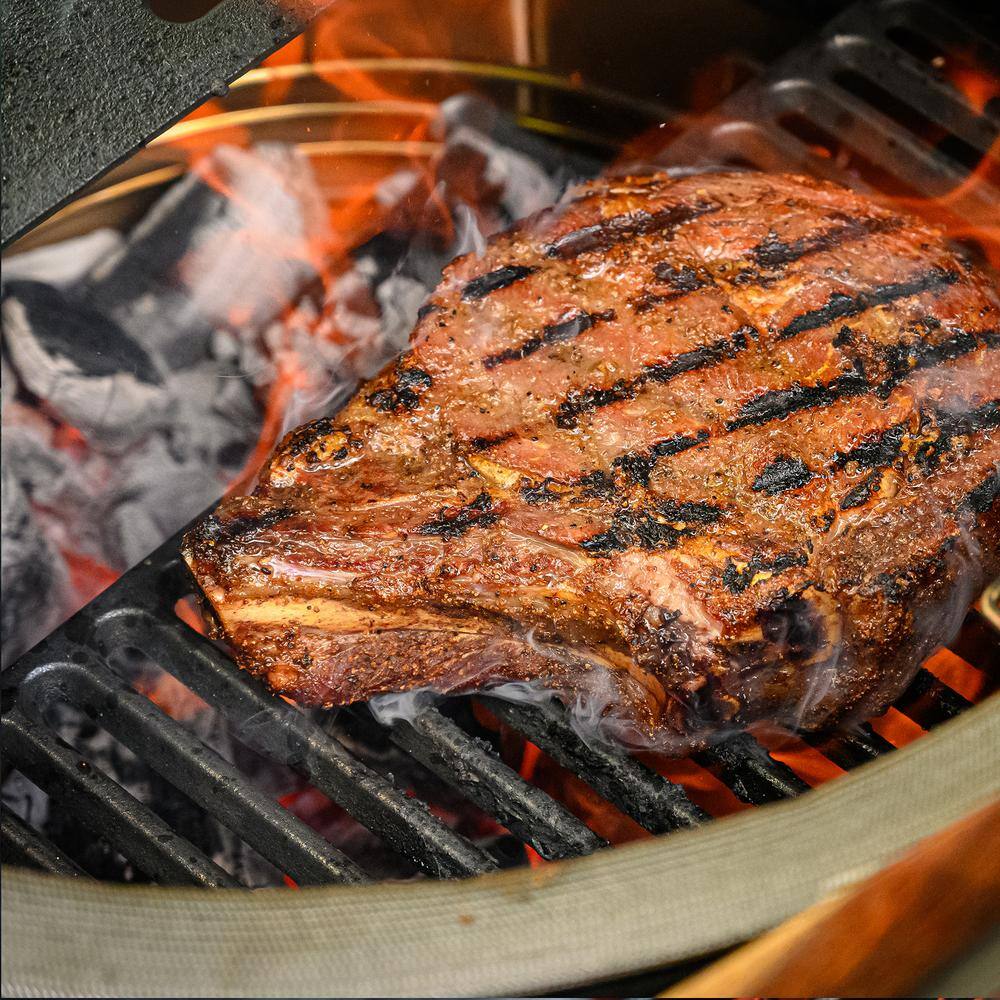 Kamado Joe BJ-HCICG Half Moon Cast Iron Grill Grate for 24 in. Big Joe7