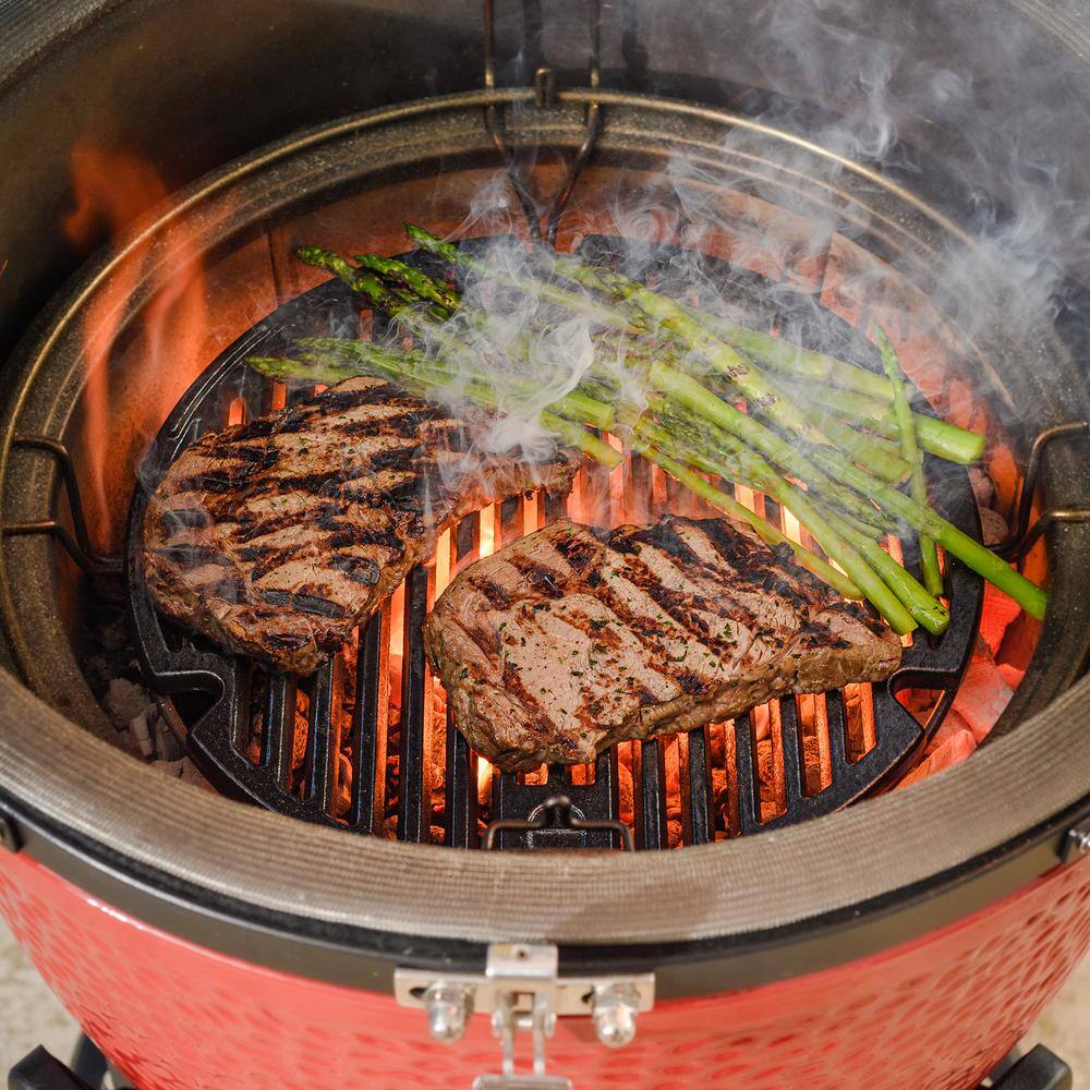 Kamado Joe KJ15090620 Cast Iron Sear Plate for Classic Joe and Joe Jr Grills4