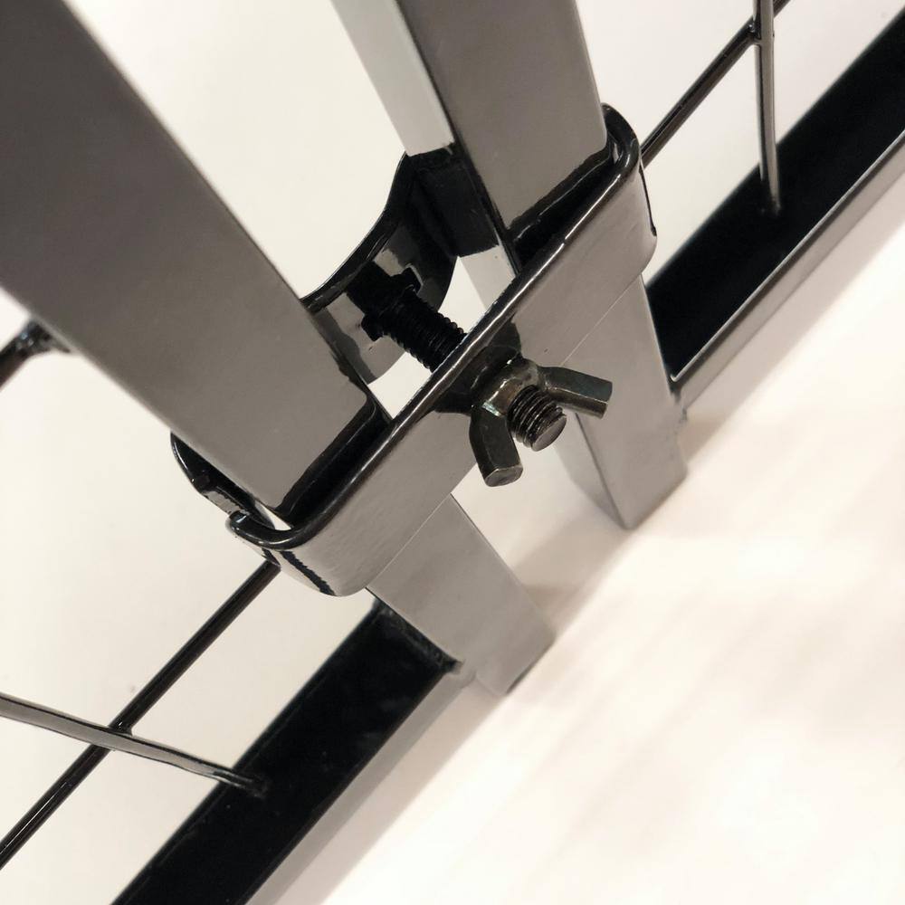 KennelMaster DK644WC 4 ft. x 4 ft. x 6 ft. Welded Wire Dog Fence Kennel Kit4