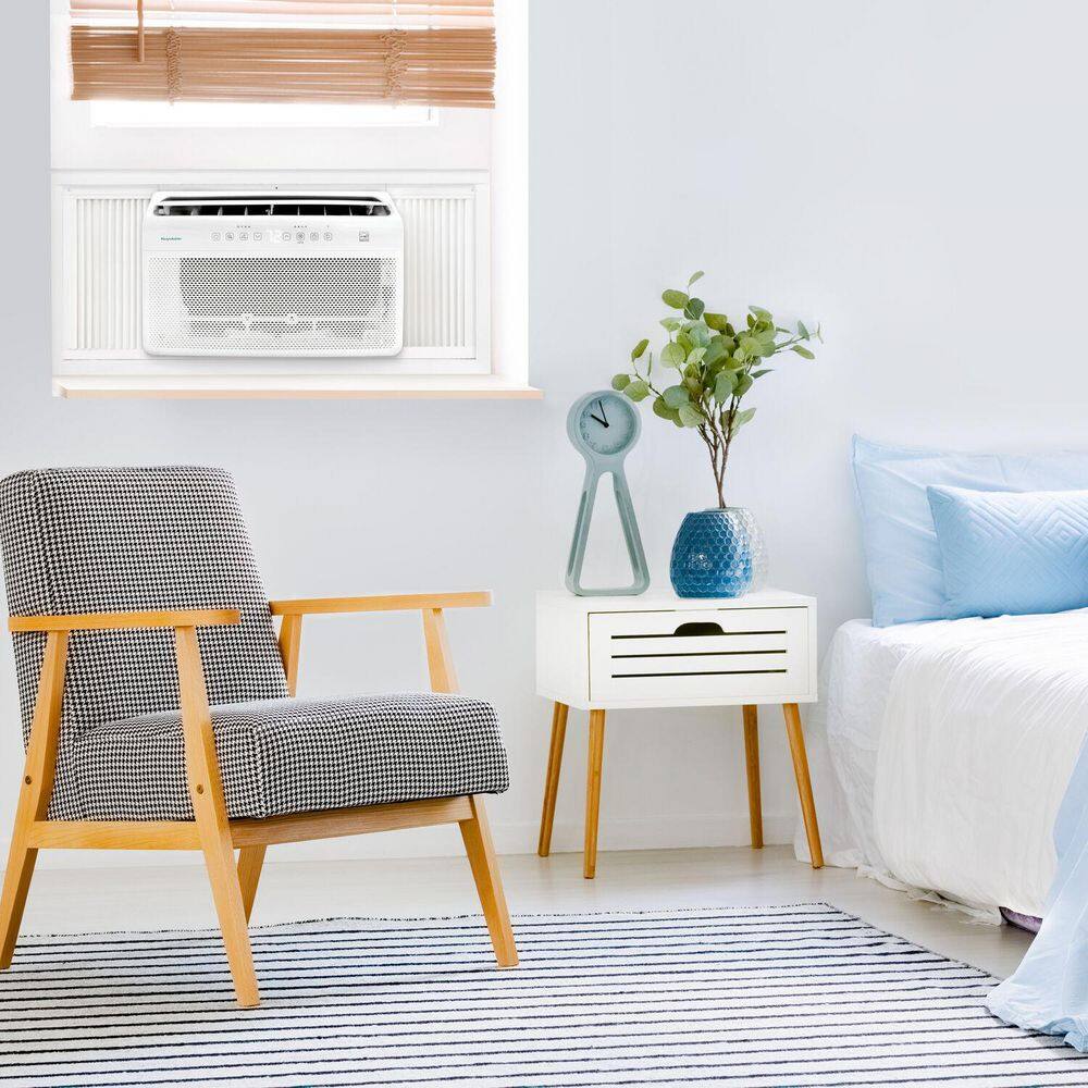 Keystone KSTAW12INV-HC 12,000 BTU (DOE) 115-Volt Window Mounted Inverter Air Conditioner with Heater and Remote Control7