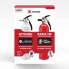 Kidde 21030930 Residential and Kitchen (1-A:10-B:C) Class ABC and Class BC 3.9 (lb.) Fire Extinguisher (2-Pack) 21030930