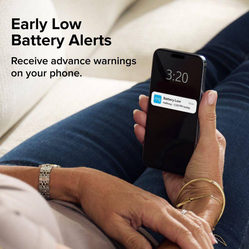 Kidde 21033276 Hardwired Ring App Enabled Smart Smoke Detector with AA Backup Battery, Voice Alerts, Interconnected Alarm15