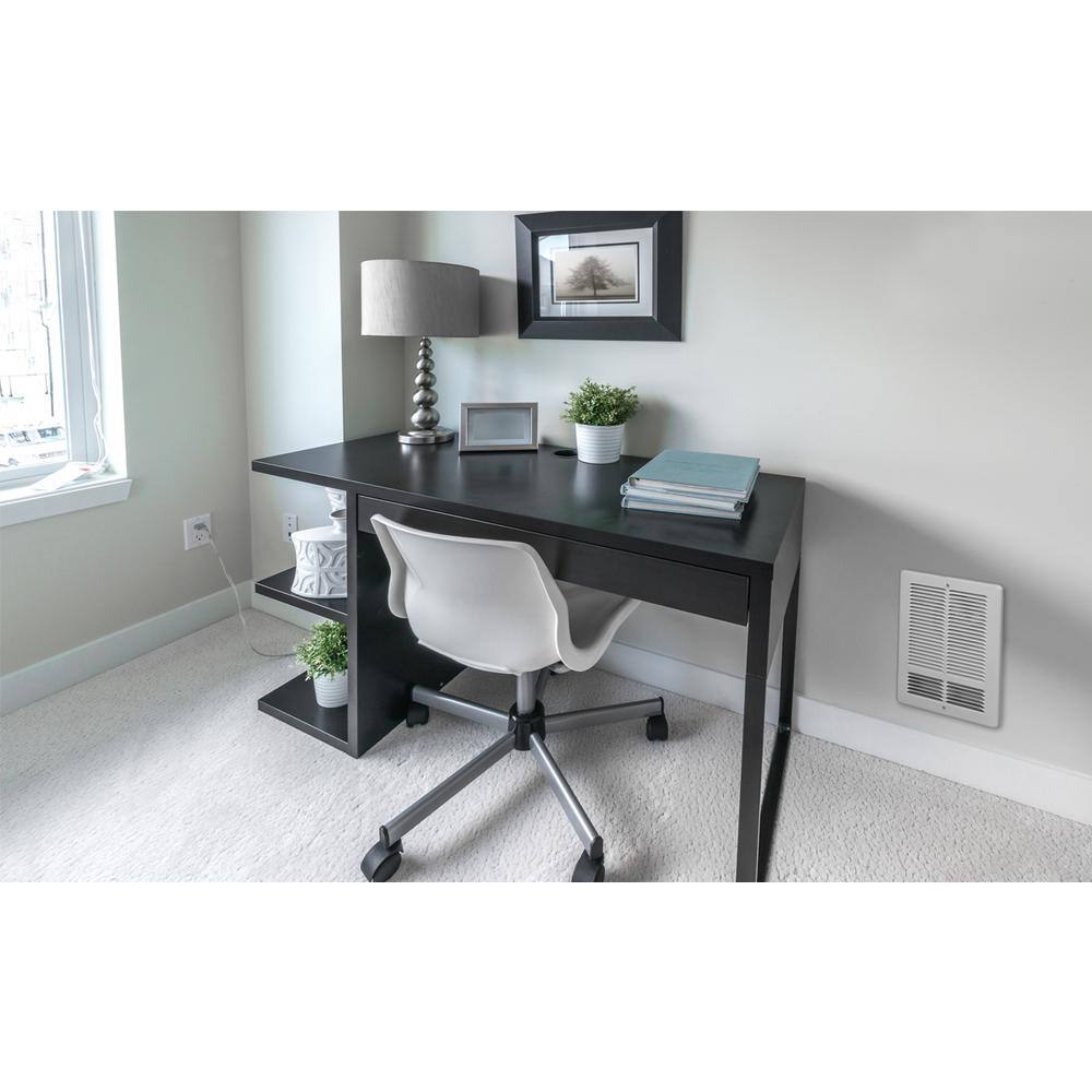 King Electric W2415-W 240-Volt 1500-Watt Wall Heater Electric Heater in White0
