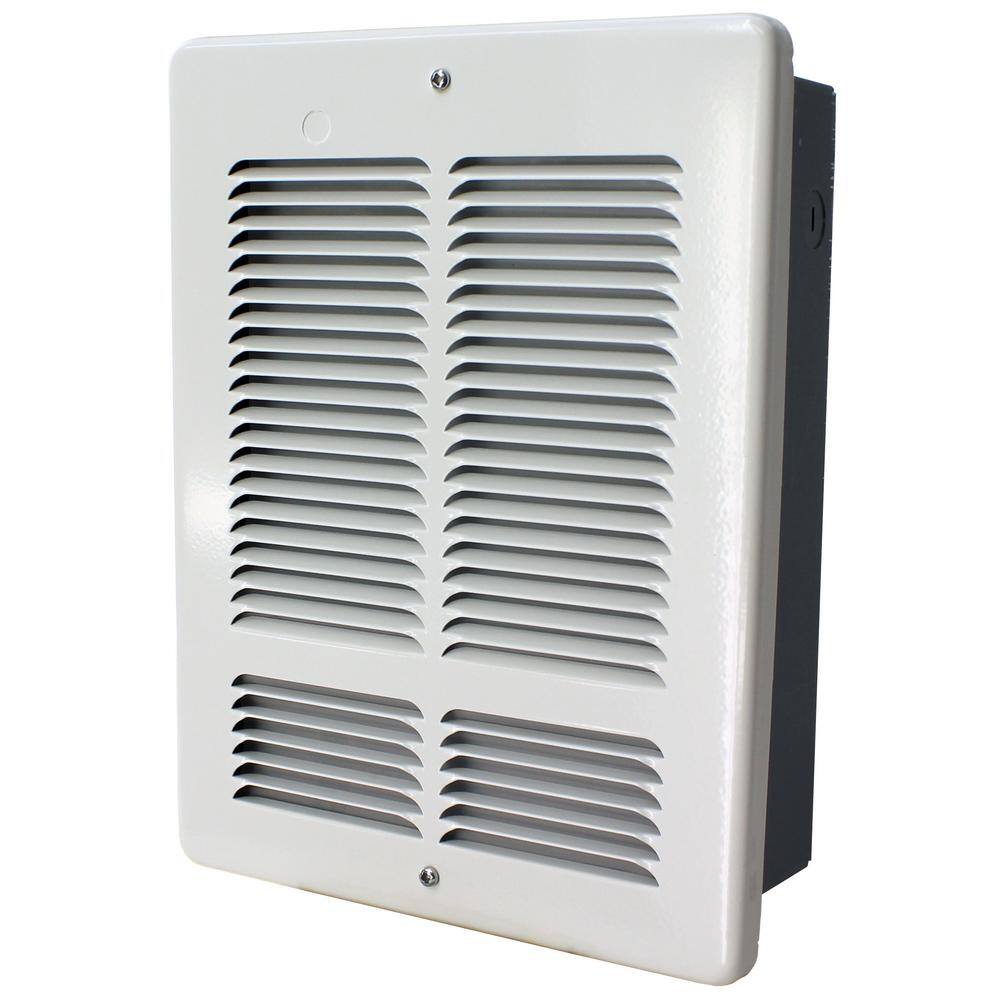 King Electric W2415-W 240-Volt 1500-Watt Wall Heater Electric Heater in White2