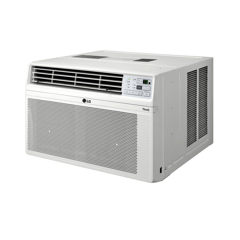 LG LW1523ERSM 14,000 BTU 115V Window Air Conditioner Cools 700 sq. ft. with Wi-Fi, Remote, Dehumidifier and in White7