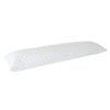 Lavish Home 82HD-TEX1003 White Hypoallergenic Memory Foam Body Pillow with Removable Cooling Relief Cover