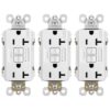 Legrand 2097TRW3PKCC4 radiant 20 Amp 125-Volt Tamper Resistant Self-Test GFCI Duplex Outlet, White (3-Pack)