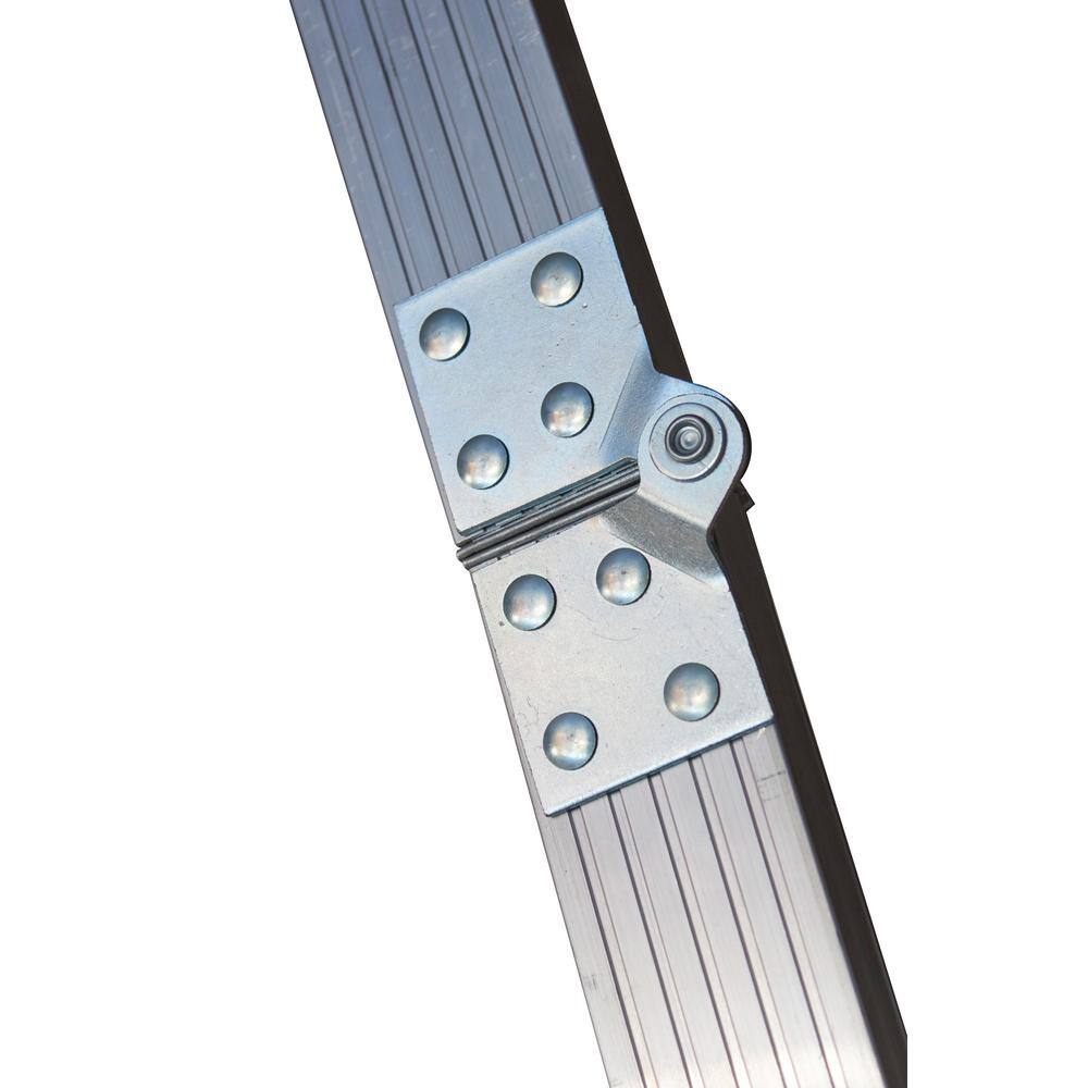 Louisville Ladder AH2240MG-R5 Energy Efficient 7 ft. 8 in. to 10 ft. 3 in., 22.5 in. x 54 in. Insulated Aluminum Attic Ladder, 375 lbs. Load Capacity9