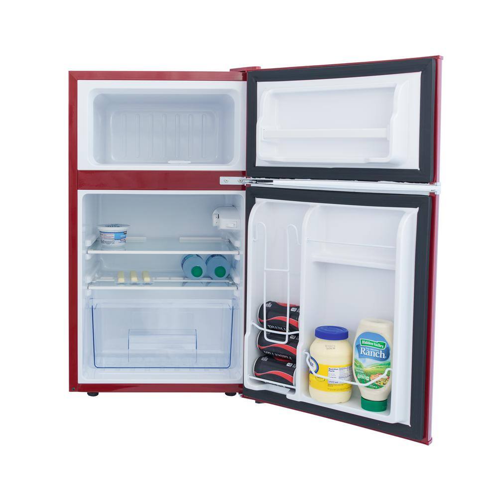 Magic Chef HMCR320BE Retro 3.2 Cu. Ft. 2 door Mini Fridge in Black5