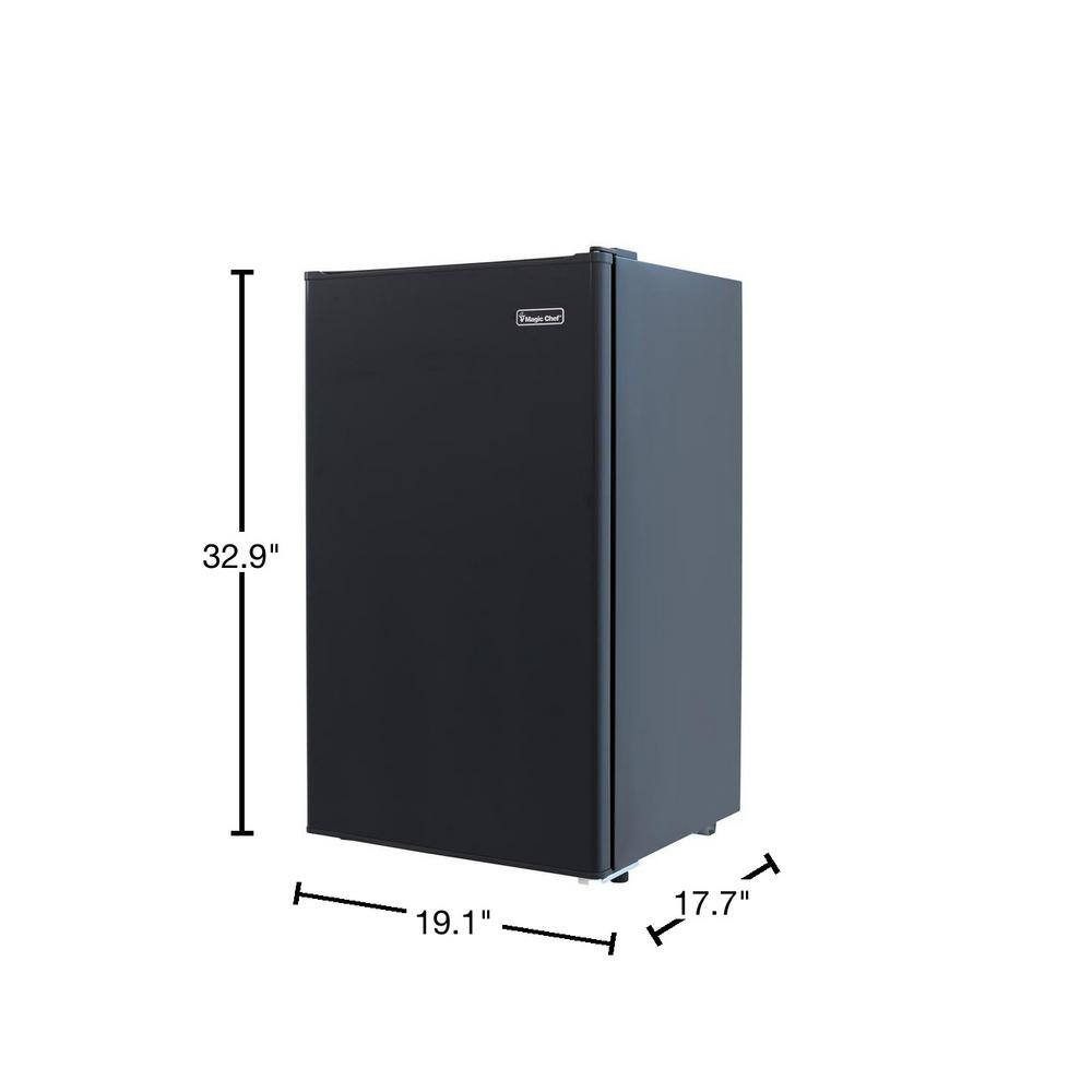 Magic Chef HMR330BE 3.3 cu. ft. Mini Fridge in Black2