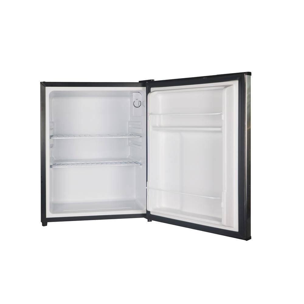 Magic Chef MCAR240SE2 2.4 cu. ft. Mini Fridge in Stainless Steel Freezerless3