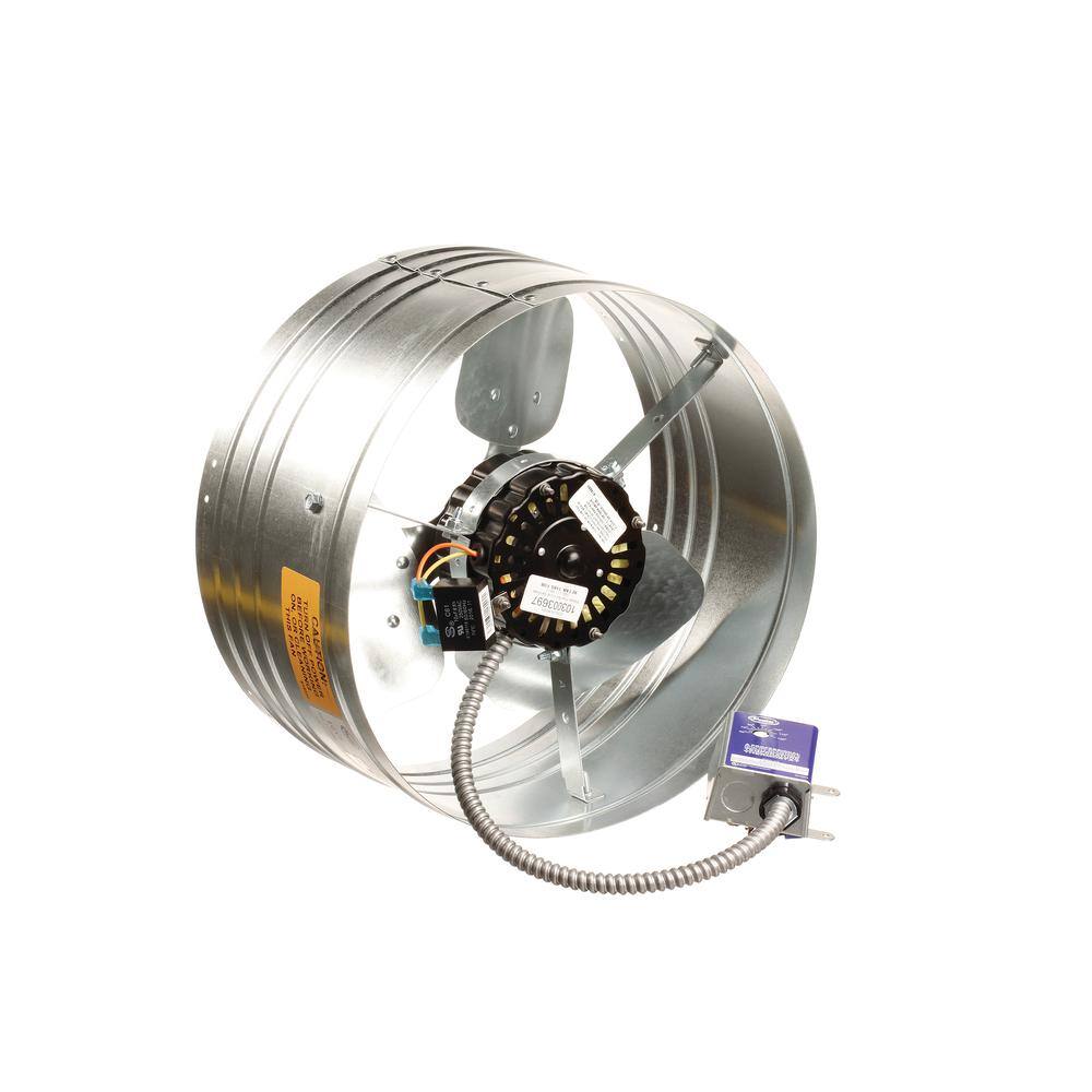 Master Flow EGV5 1450 CFM SIlver Electric Powered Gable Mount Electric Attic Fan4