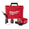 Milwaukee 2488-21 M12 12-Volt Lithium-Ion Cordless Soldering Iron Kit with (1) 1.5Ah Batteries, Charger & Hard Case