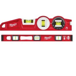 Milwaukee 48-22-5210-MLIBM24 10 in. 360° Locking Die Cast Torpedo Level with 24 in. Magnetic I-Beam Level (2-Piece)