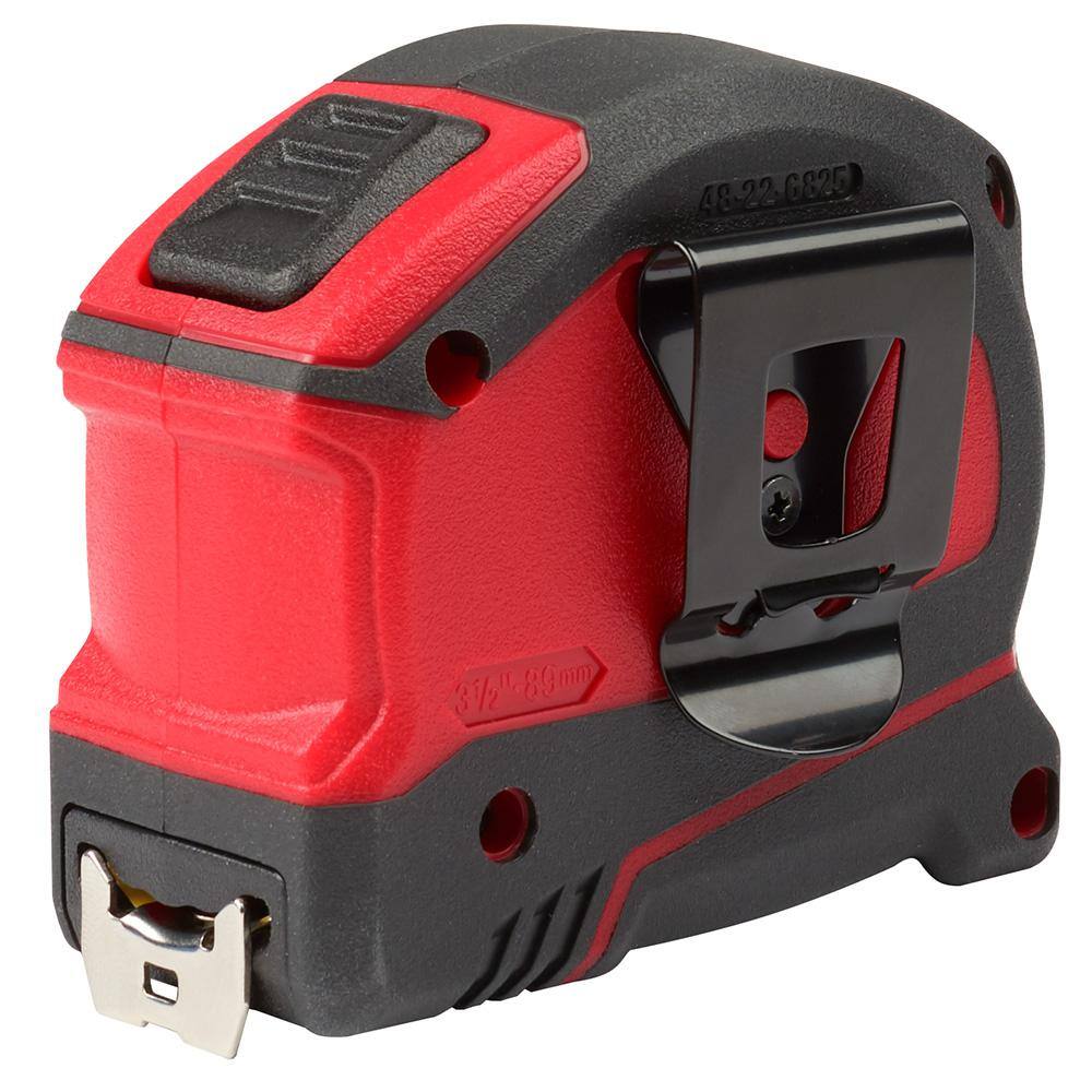 Milwaukee 48-22-6825-4X 25 ft. Compact Auto Lock Tape Measure (4-Pack)7