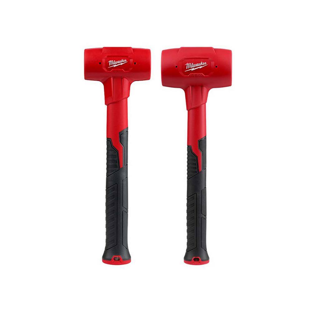 Milwaukee 48-22-9150-48-22-9151 Dead Blow Hammer Set (2-Piece) Milwaukee 48-22-9150-48-22-9151 Dead Blow Hammer Set (2-Piece)