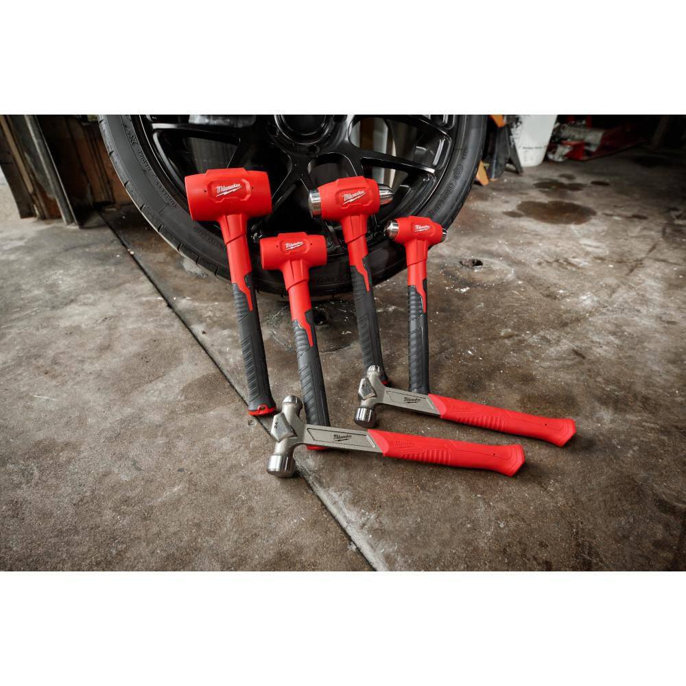 Milwaukee 48-22-9150-48-22-9214 28 oz. Dead Blow Hammer with Pry Bar Set12