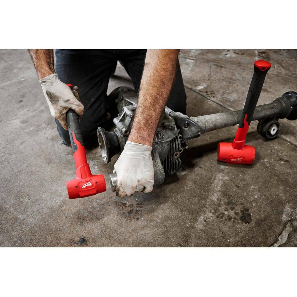 Milwaukee 48-22-9150-48-22-9214 28 oz. Dead Blow Hammer with Pry Bar Set9