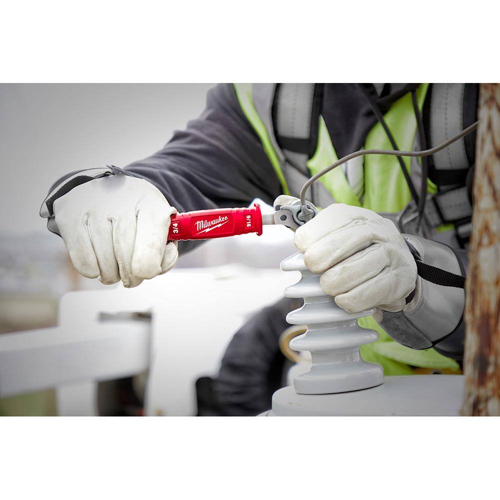 Milwaukee 48-22-9212 Lineman's 4-in-1 Insulated Ratcheting Box Wrench2