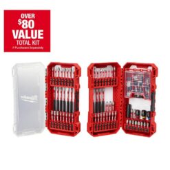 Milwaukee 48-32-5150 SHOCKWAVE Impact-Duty Alloy Steel Screw Driver Bit Set (100-Piece)