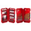 Milwaukee 48-32-5151-48-89-4631 SHOCKWAVE Impact Duty Alloy Steel Screw Driver Bit Set & Titanium Drill Bit Set (93-Piece)