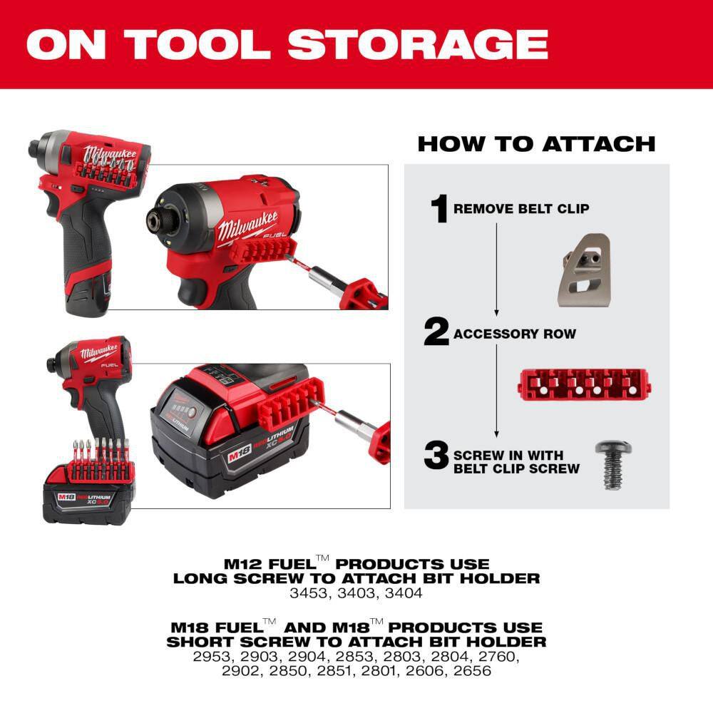 Milwaukee 48-32-5151 SHOCKWAVE Impact Duty Alloy Steel Screw Driver Bit Set with PACKOUT Organizer (70-Piece)0