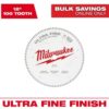 Milwaukee 48-40-1228 12 in. x 100-Tooth Ultra Fine Finish Circular Saw Blade