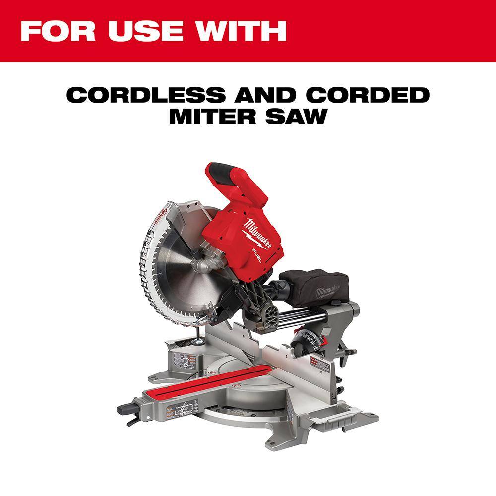 Milwaukee 48-40-1228 12 in. x 100-Tooth Ultra Fine Finish Circular Saw Blade2