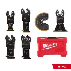 Milwaukee 49-10-9113 Oscillating Multi-Tool Blade Kit (9-Piece)