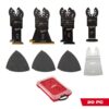 Milwaukee 49-10-9220 Oscillating Multi-Tool Blade Kit (20-Piece)