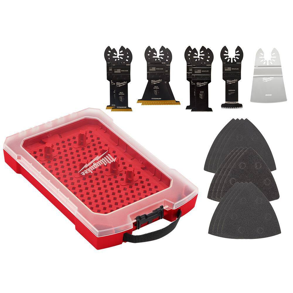 Milwaukee 49-10-9220 Oscillating Multi-Tool Blade Kit (20-Piece)8