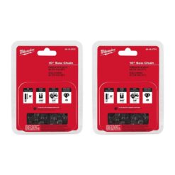 Milwaukee 49-16-2723-49-16-2723 10 in. Saw Chain (2-Pack)