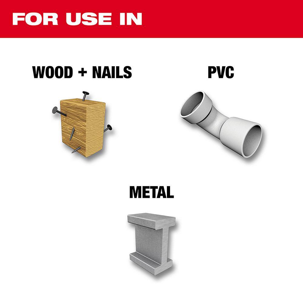 Milwaukee 49-22-1132 SAWZALL Nail-Embedded Wood and Metal Cutting Bi-Metal Reciprocating Saw Blade Set (32-Piece)2
