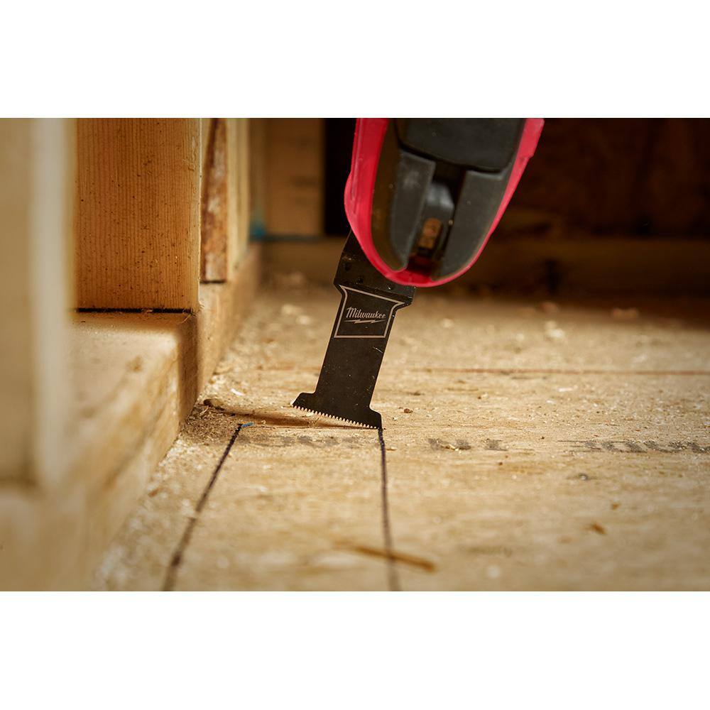 Milwaukee 49-25-1103W 1-3 8 in. Multi-Tool Oscillating Blade Set (4-Piece)14