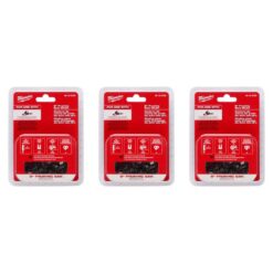 Milwaukee 8 in. Pruning Saw Chain with 33-Drive Links (3-Pack)