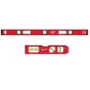 Milwaukee MLIBM48​-48-22-5107 48 in. Magnetic I-Beam Level with 7 in. Billet Torpedo Level