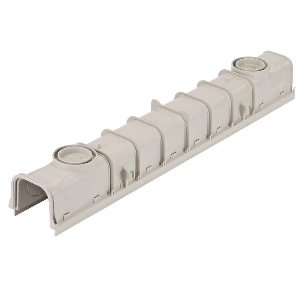NDS 864G Pro Series 5 in. x 40 in. Channel Drain and Grate Kit with End Outlet4