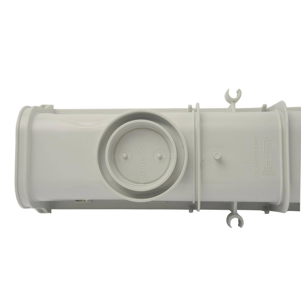 NDS 864G Pro Series 5 in. x 40 in. Channel Drain and Grate Kit with End Outlet6