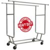 Only Hangers GR200 Metallic Metal Clothes Rack 60 in. W x 64 in. H