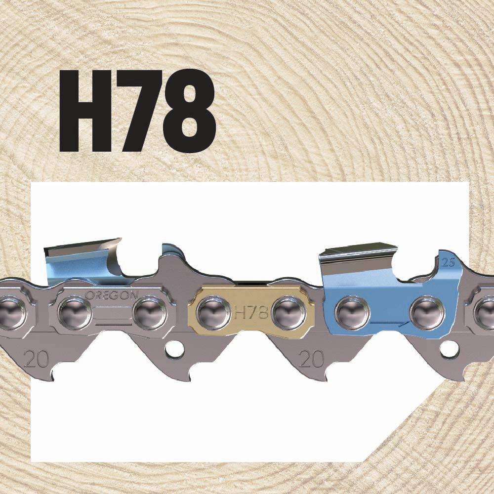 Oregon 20K041H78-23 20 in. Chainsaw Bar and H78 Chain, Fits Echo, Craftsman, Homelite, Poulan, Ryobi, John Deere and more (37977)8