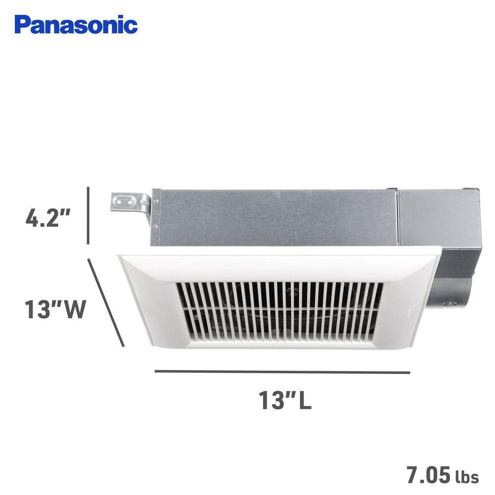 Panasonic FV-0510VSC1 WhisperValue DC Pick-A-Flow 50, 80, or 100 CFM Ceiling or Wall, Very Low Profile Exhaust Fan with Condensation Sensor1