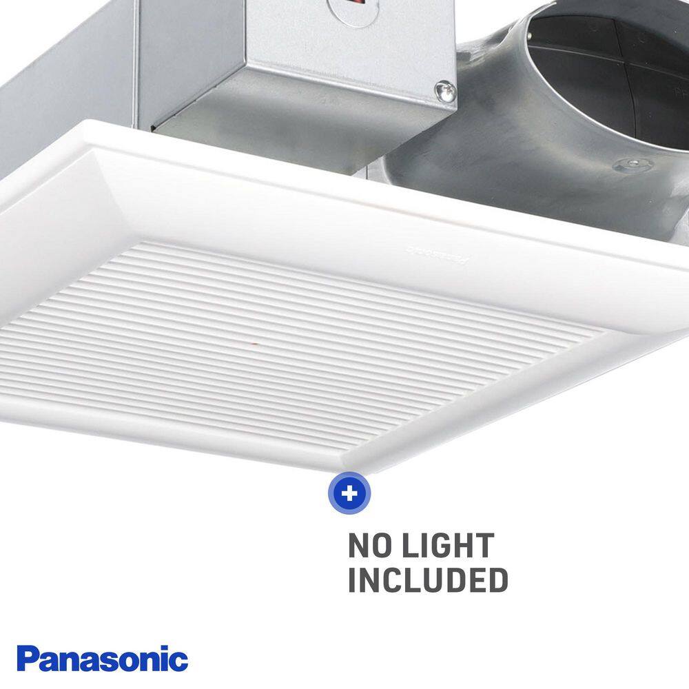 Panasonic FV-0510VSC1 WhisperValue DC Pick-A-Flow 50, 80, or 100 CFM Ceiling or Wall, Very Low Profile Exhaust Fan with Condensation Sensor4